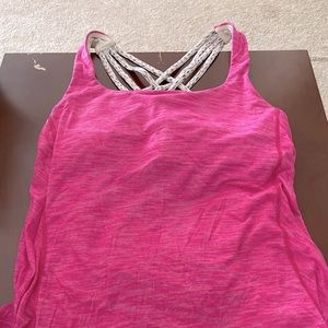 Lululemon Tank with Built in Bra Size 8